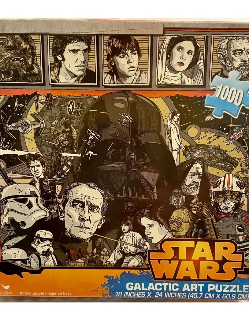 Star Wars Galactic Art Puzzle - 1000 Pieces Cardinal Games